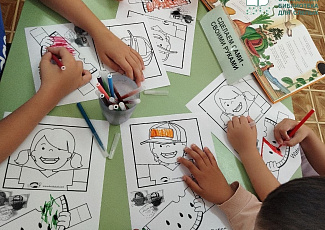 В августе 2025 года для детей проведены творческие занятия